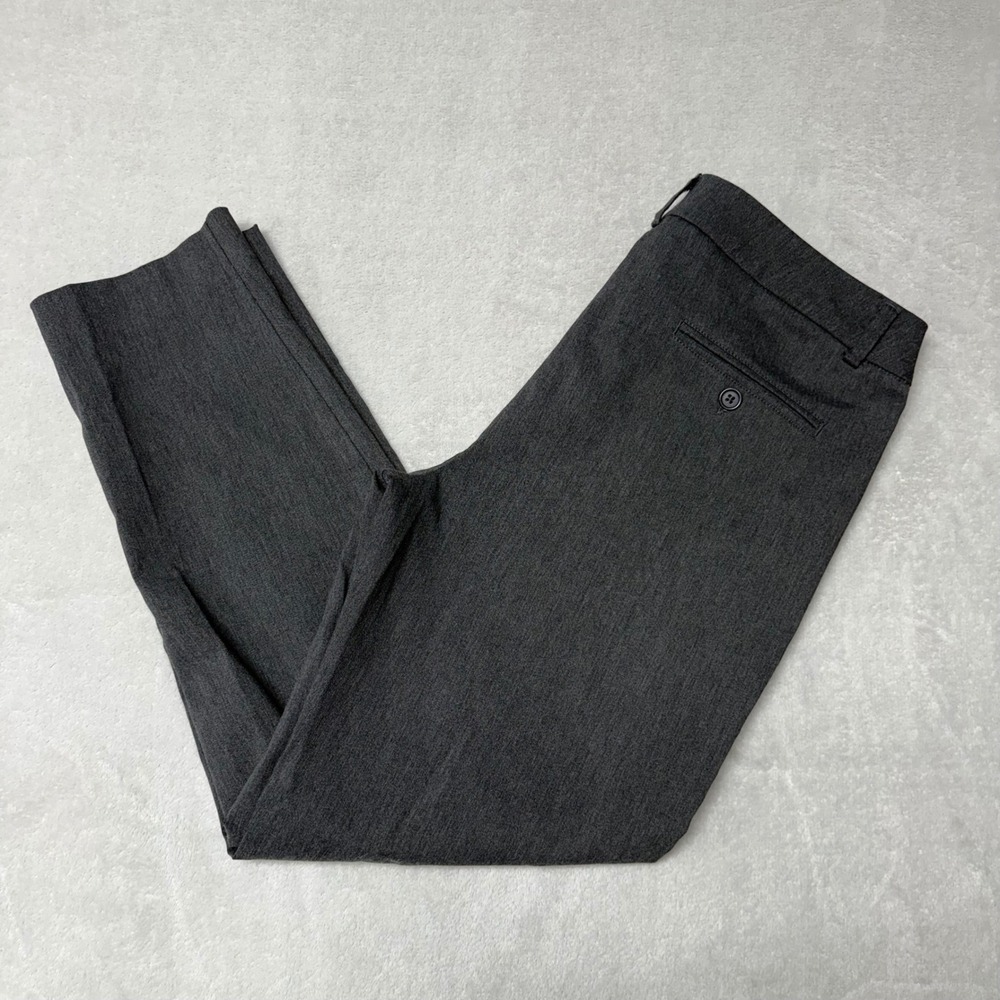 Nanette‎ Lepore Womens Gray Straight Leg Dress Pants Trousers Size 8 Office Wear